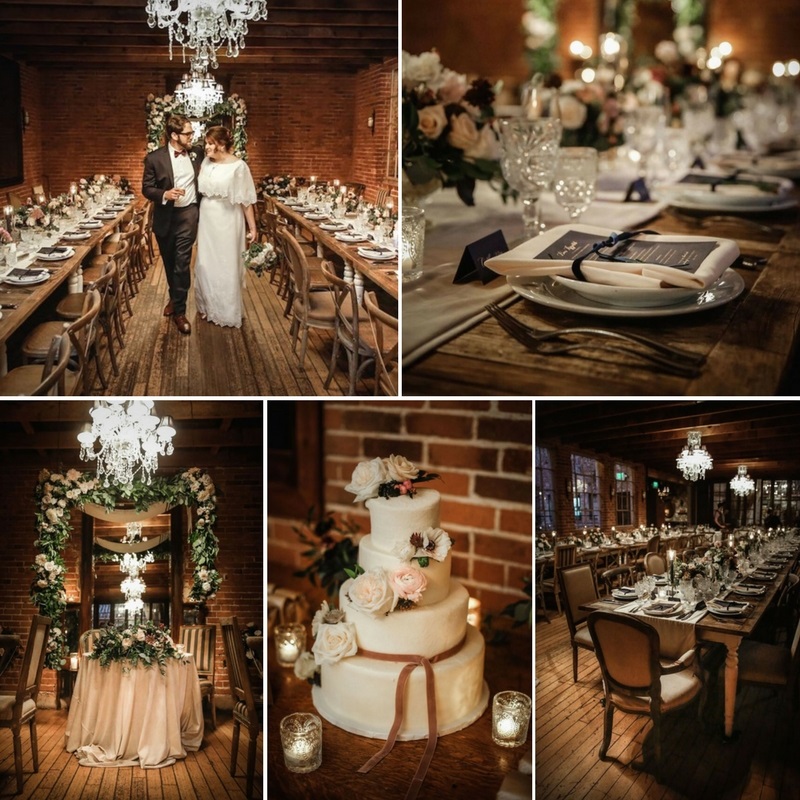 A Chandelier & Candlelit Carondelet House Wedding
