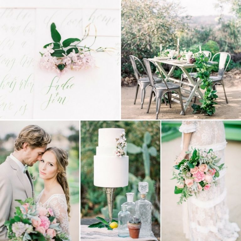 'love Grows' - Organic, Farm-to-table Wedding Inspiration - Chic 