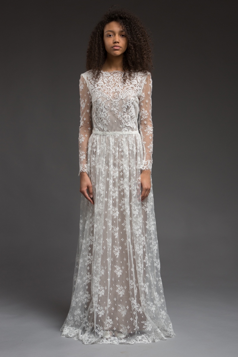 'Cara' Wedding Dress from 'Morning Mist' Bridal Collection by Katya Katya Shehurina