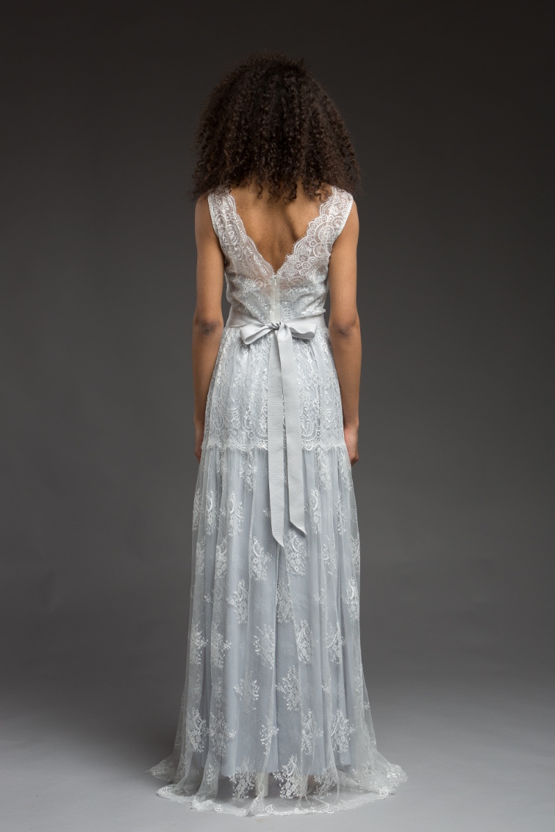'Blue' Wedding Dress from 'Morning Mist' Bridal Collection by Katya Katya Shehurina