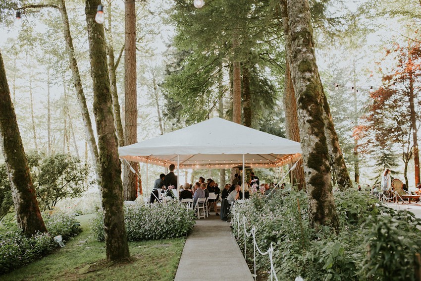 Woodland Wedding Reception