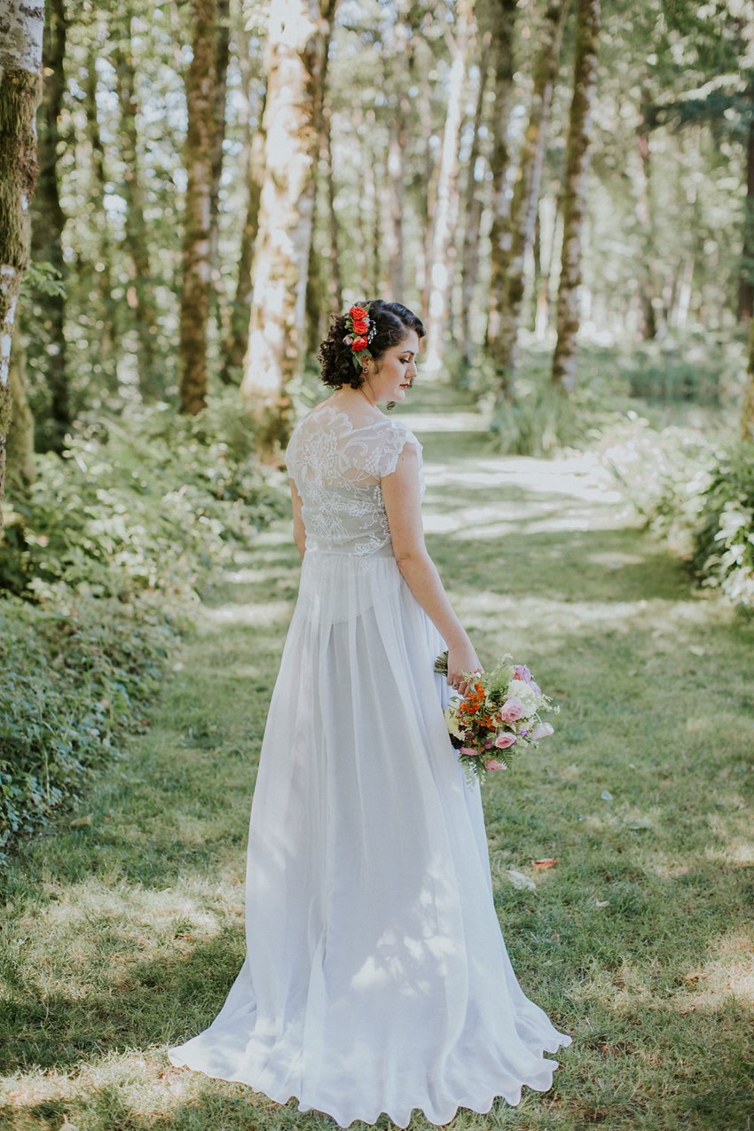 Woodland Vintage Inspired Bride