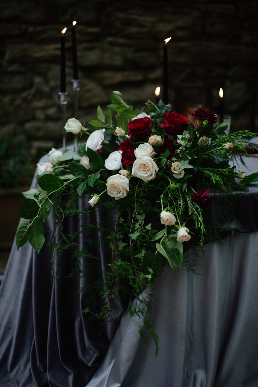 Gothic Wedding Table