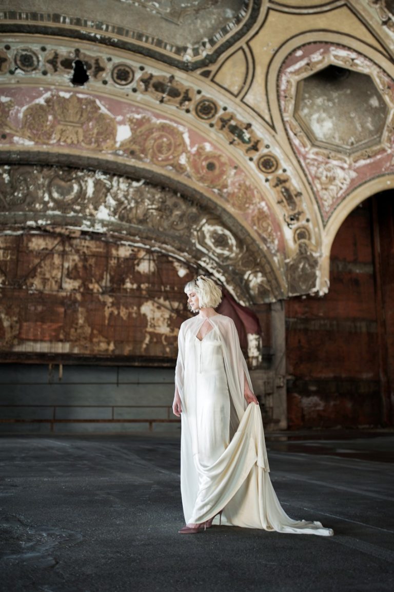 Art Nouveau Wedding Inspiration at the old Michigan Theatre in Detroit ...