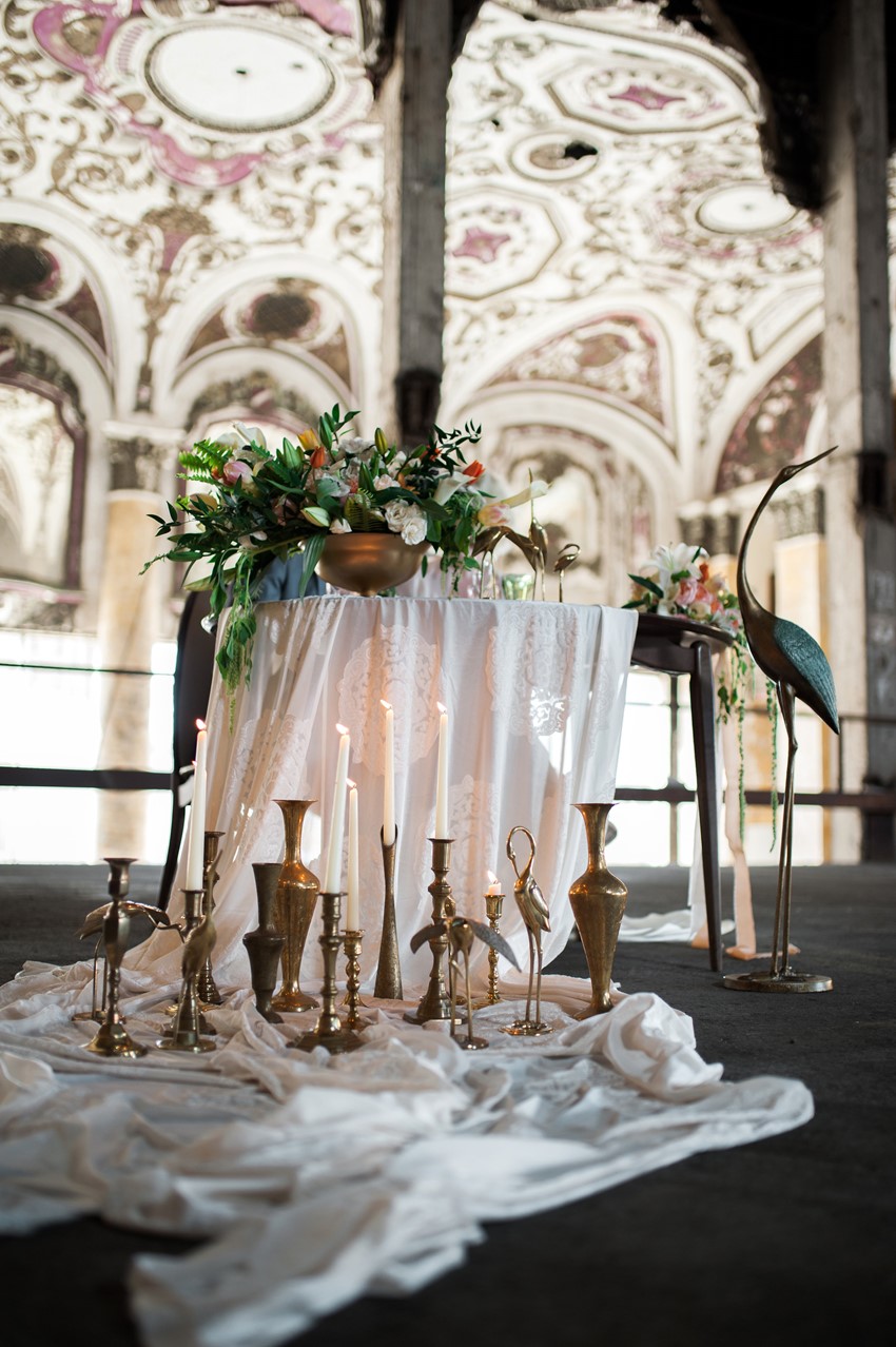 Art Nouveau Wedding Table