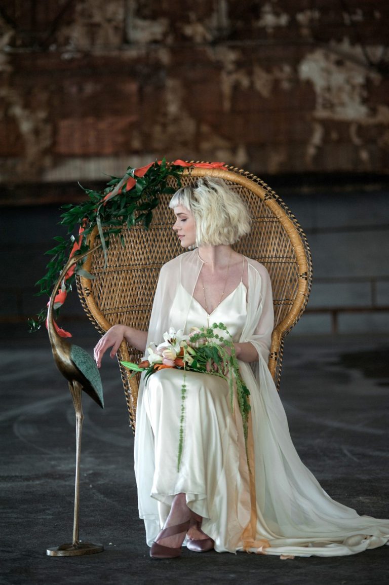 Art Nouveau Wedding Inspiration at the old Michigan Theatre in Detroit ...