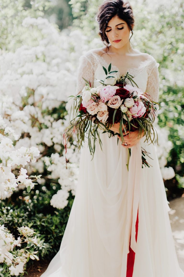 A Stunning Downton Abbey Inspired Wedding - Chic Vintage Brides : Chic ...