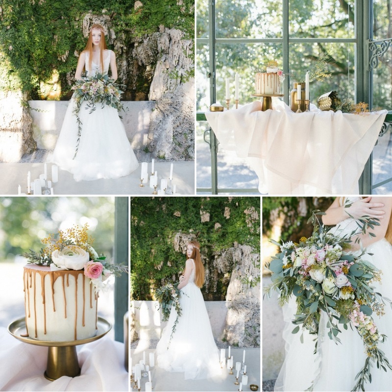 Fairytale Bridal Shoot at an Historic Italian Villa