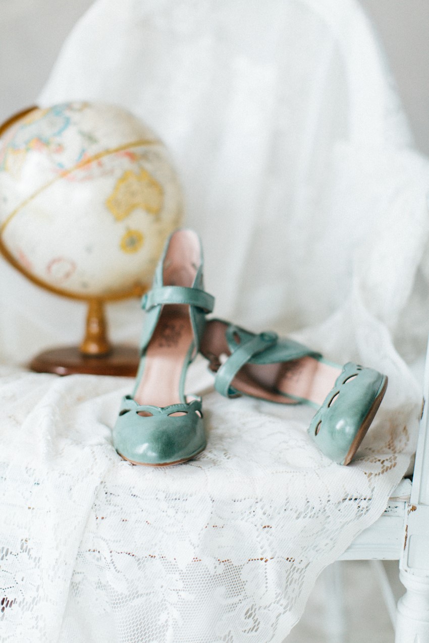  Mint Vintage Bridal Shoes