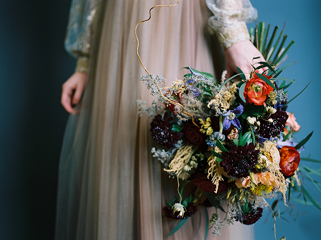 Stunning Fall Bridal bouquet