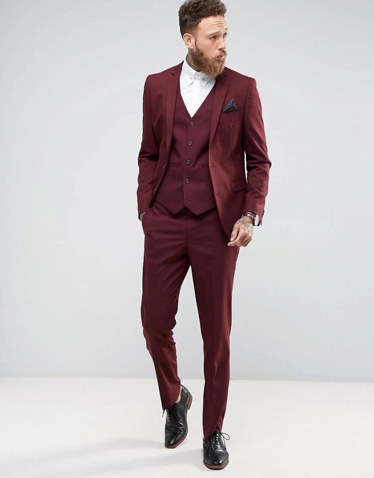 How to Wear a Bold Colored Suit on Your Wedding Day - Chic Vintage ...