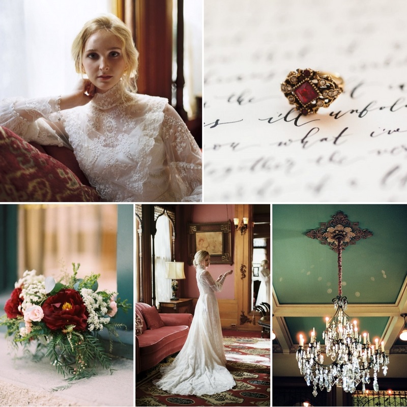 Victorian Inspired Bridal Shoot at the Castle Green