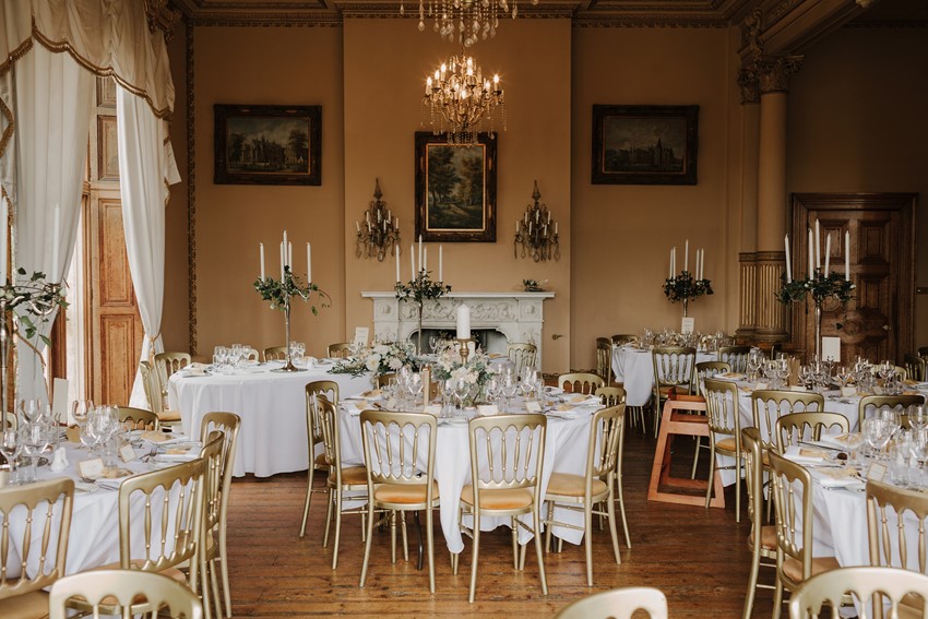 English Country House Wedding Tables