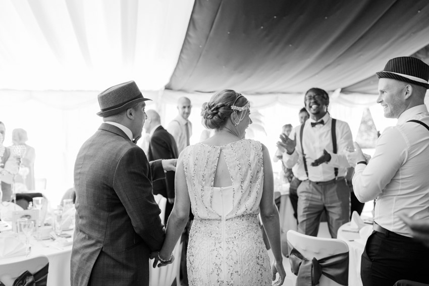 Art Deco Wedding Reception