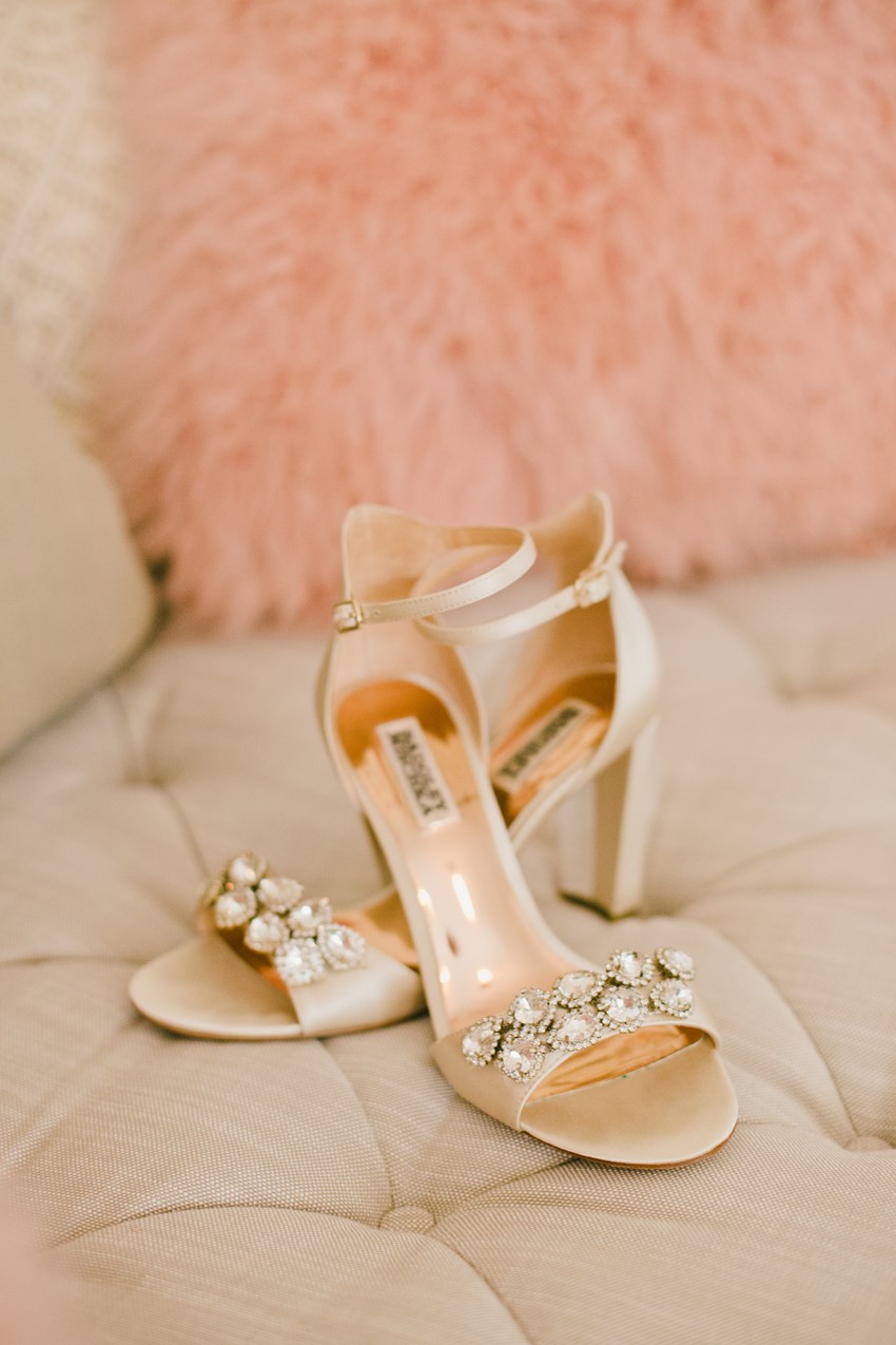 Badgley Mischka Bridal Sandals