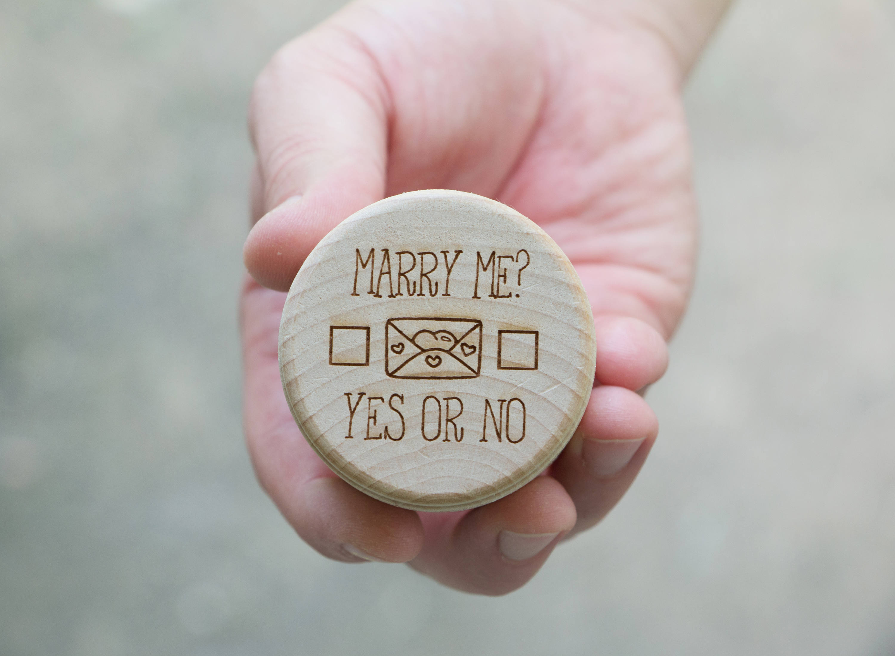 Marry Me Ring Box