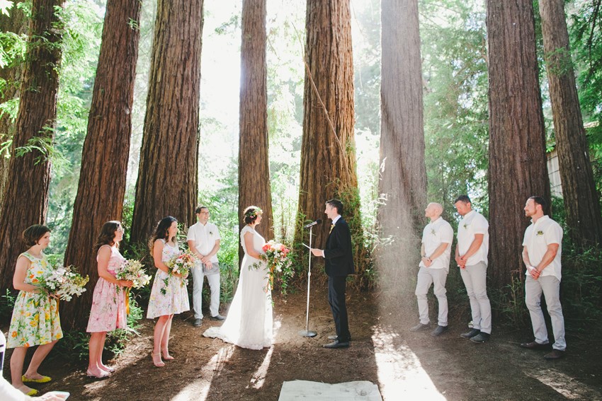 Redwoods Wedding Ceremony