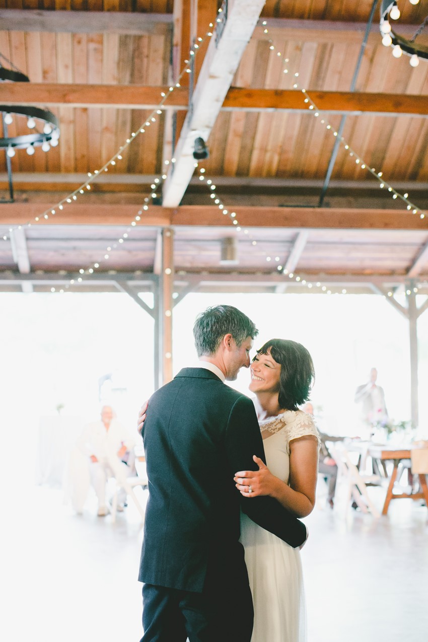 A Bright & Cheerful Spring Wedding at Roaring Camp Railroads First Dance
