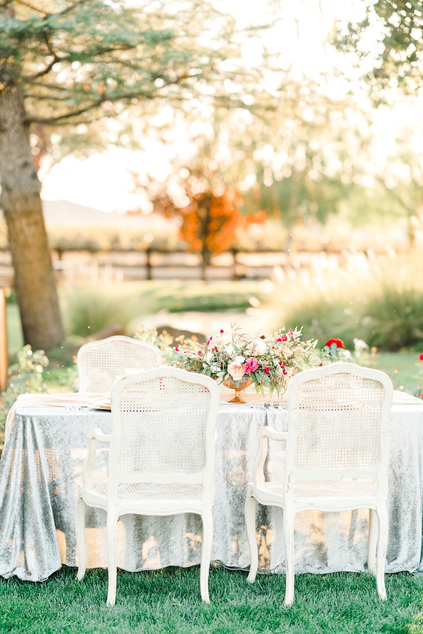 Outdoor Wedding Table