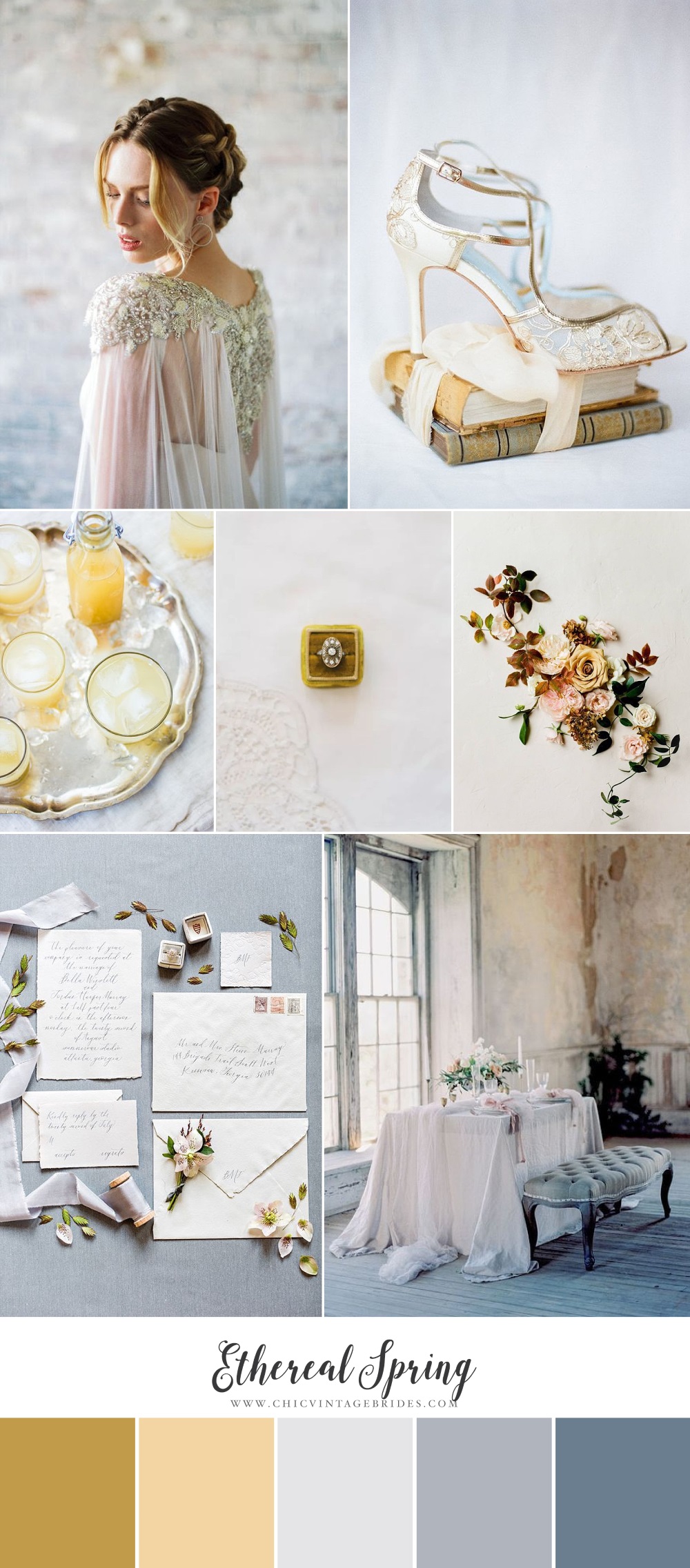 Ethereal Spring - Wedding Inspiration in a Soft Spring Color Palette