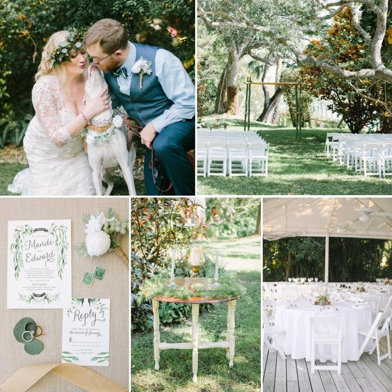 A Neutral & Chic Boho-Vintage Garden Wedding - Chic Vintage Brides ...