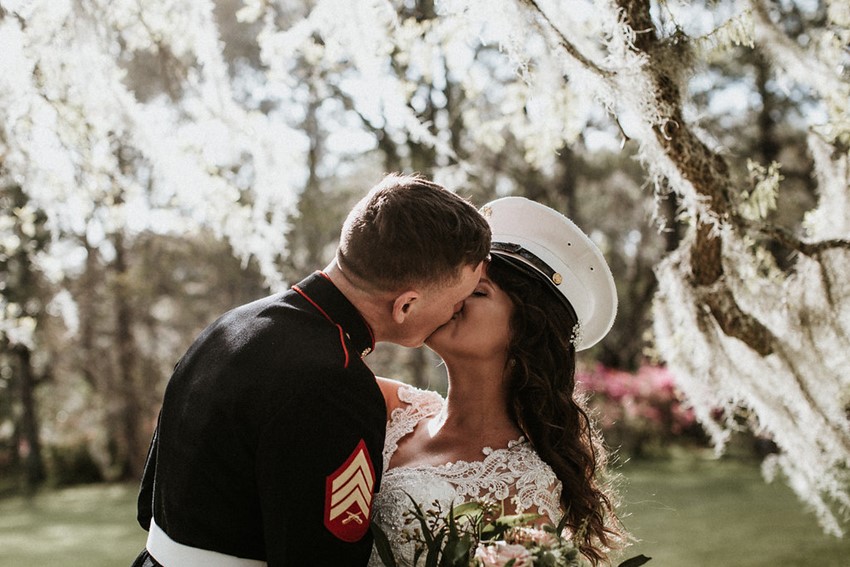 Military Wedding Portraits