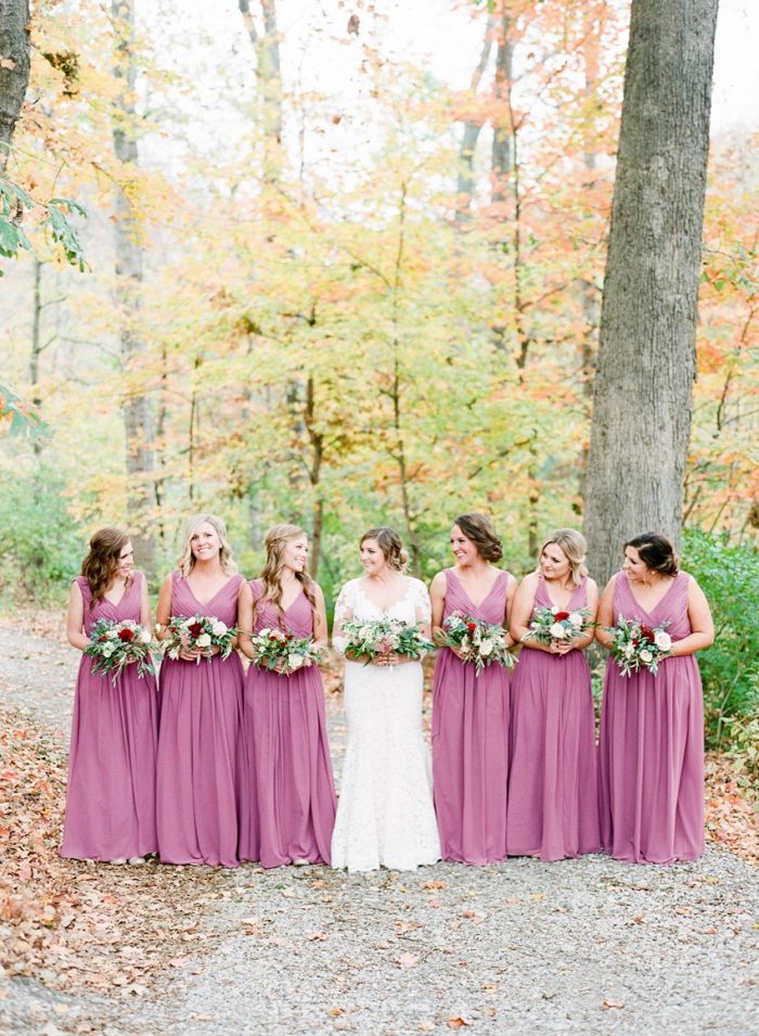 A Romantic Fall Wedding at Hidden Lake Winery - Chic Vintage Brides ...