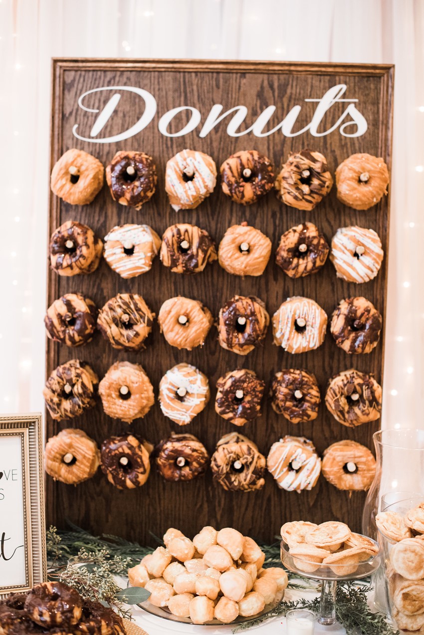 Donut Wedding Wall
