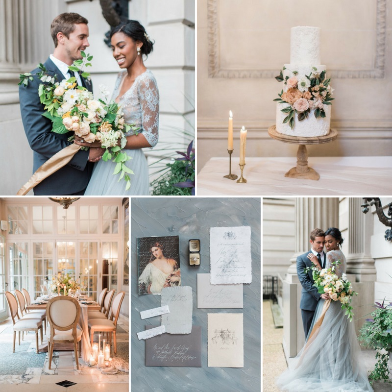 'Setting the Mood' - Regal Wedding Inspiration at Anderson House