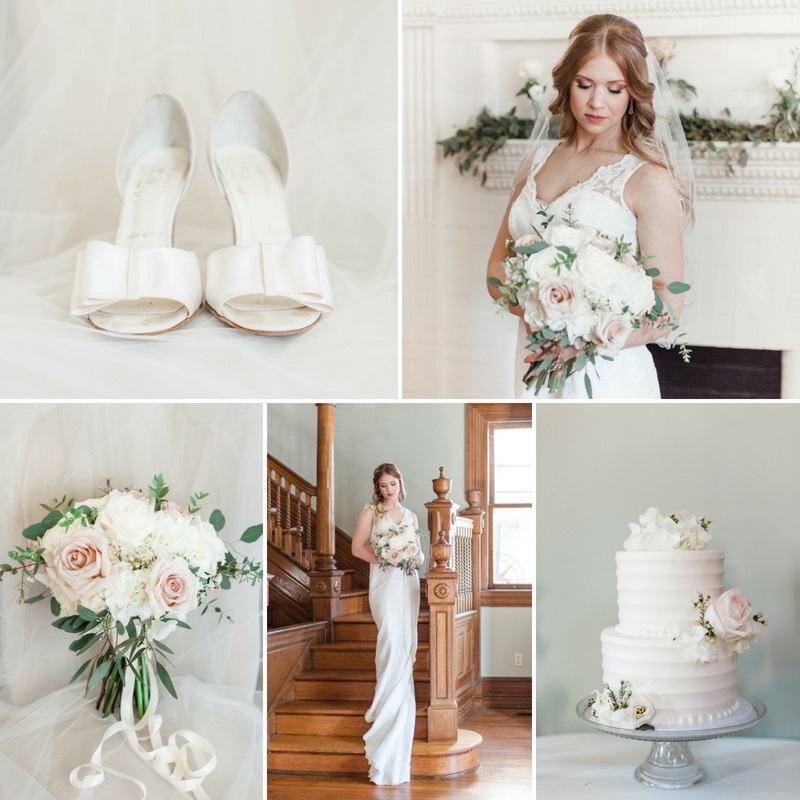Romantic Spring Bridal Shoot in Hints of Palest Pink