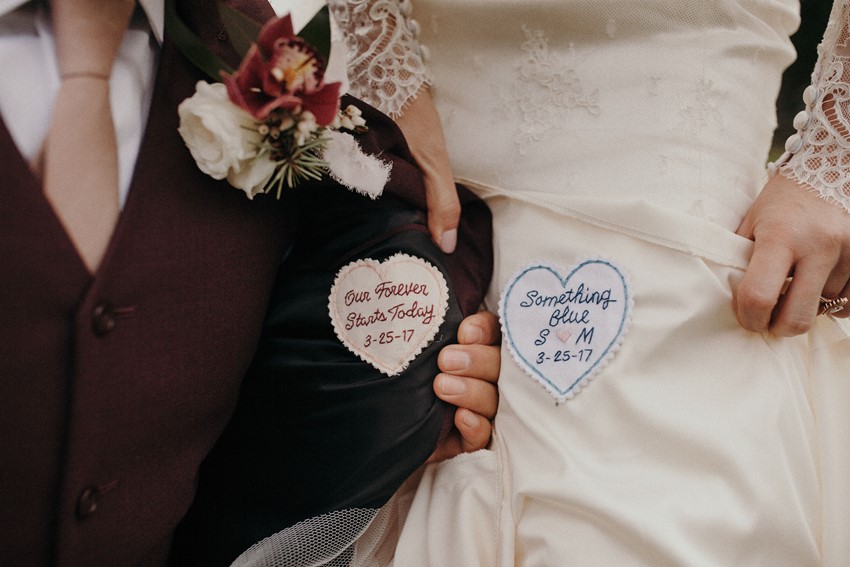 Bride & Groom Patches
