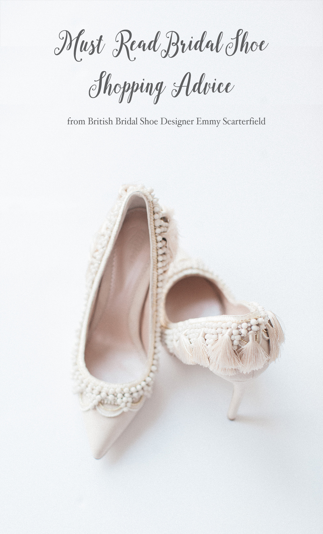 Top Bridal Shoe Shopping Advice Emmy London