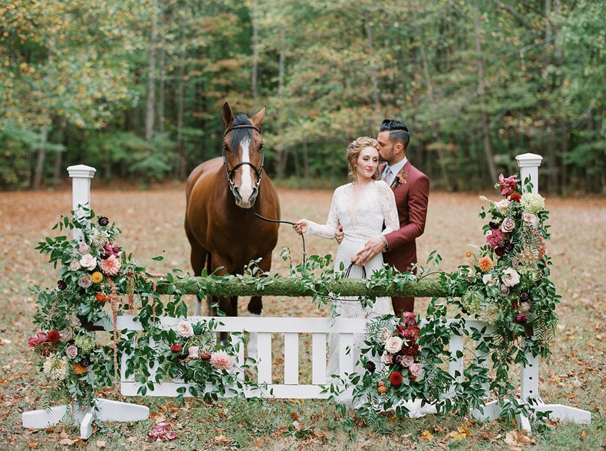 Fall Equestrian Wedding Inspiration