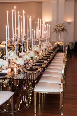 A Lavish Art Deco Inspired Wedding At Swan House - Chic Vintage Brides 