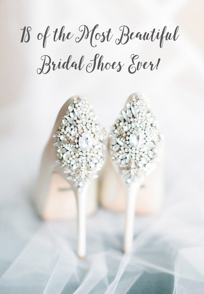 most beautiful bridal shoes