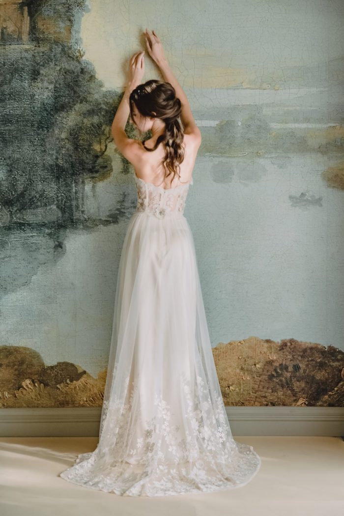 Timeless Lucinda Wedding Dress from Claire Pettibone's 2019 Collection