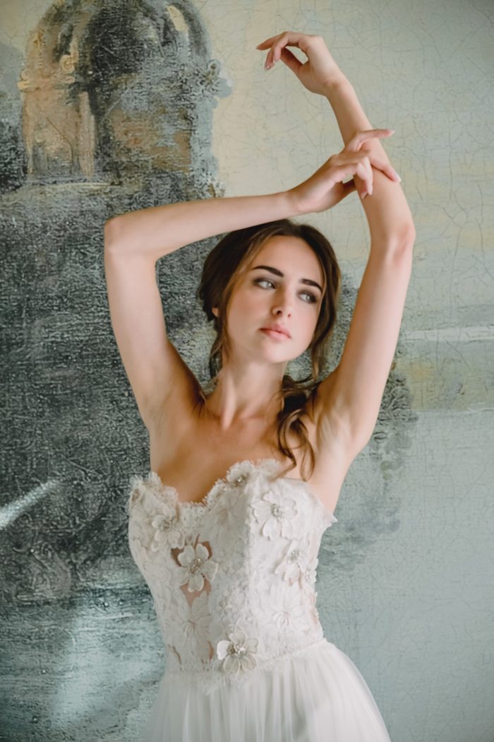 Timeless Lucinda Wedding Dress from Claire Pettibone's 2019 Collection