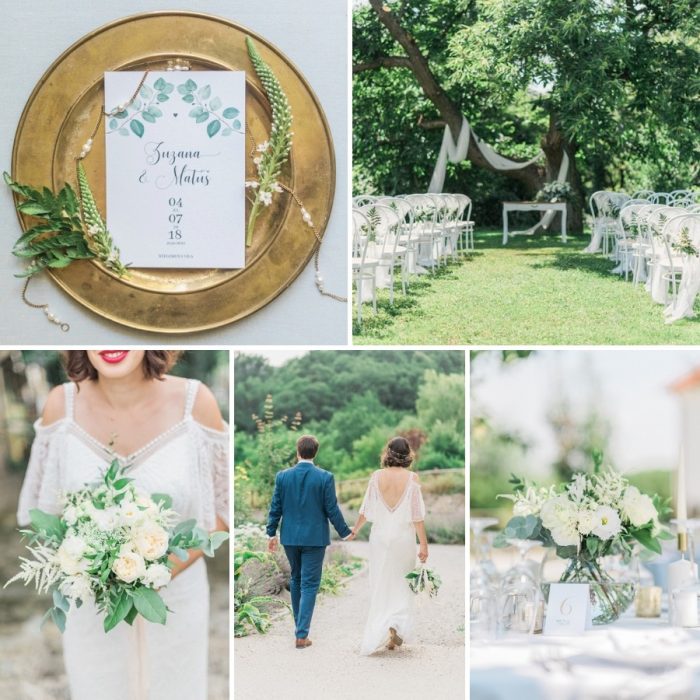 Relaxed Summer Vintage Inspired Wedding from Slovakia