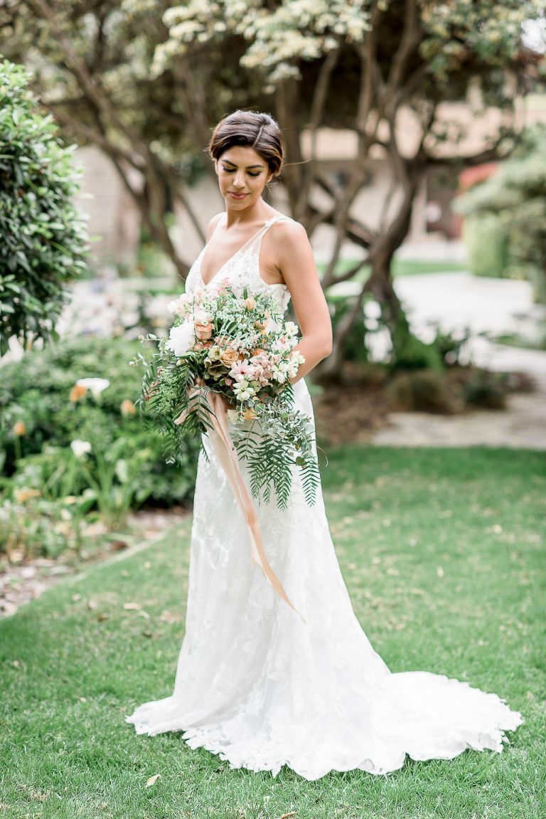 Wildflower Garden Wedding Inspiration at the Historic Ventura Pierpont ...