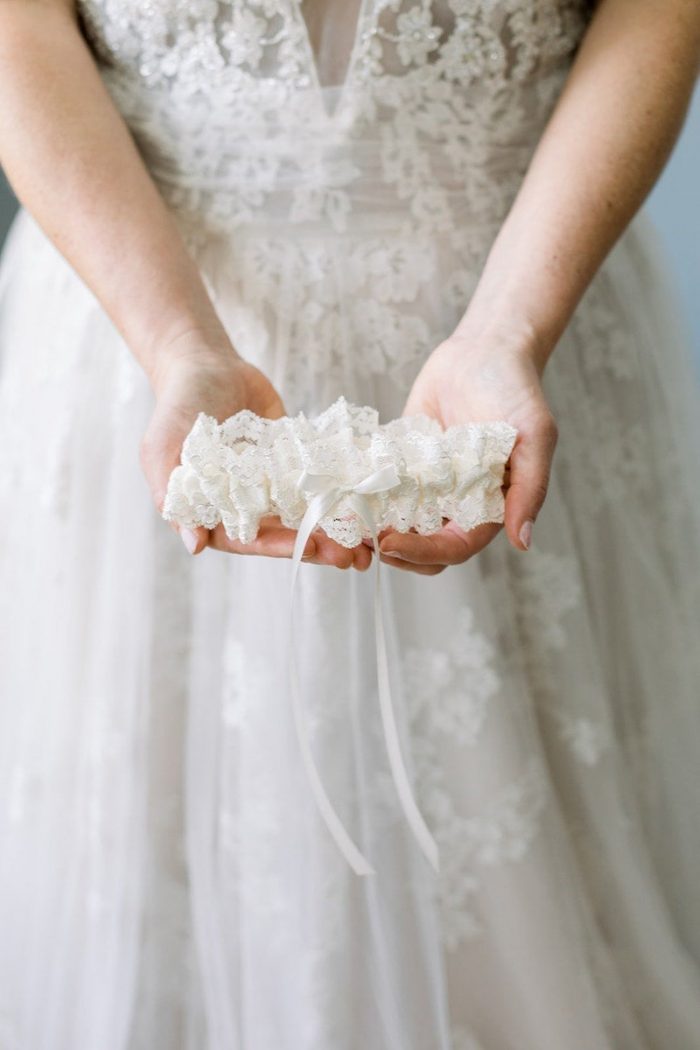 Lace Bridal Garter