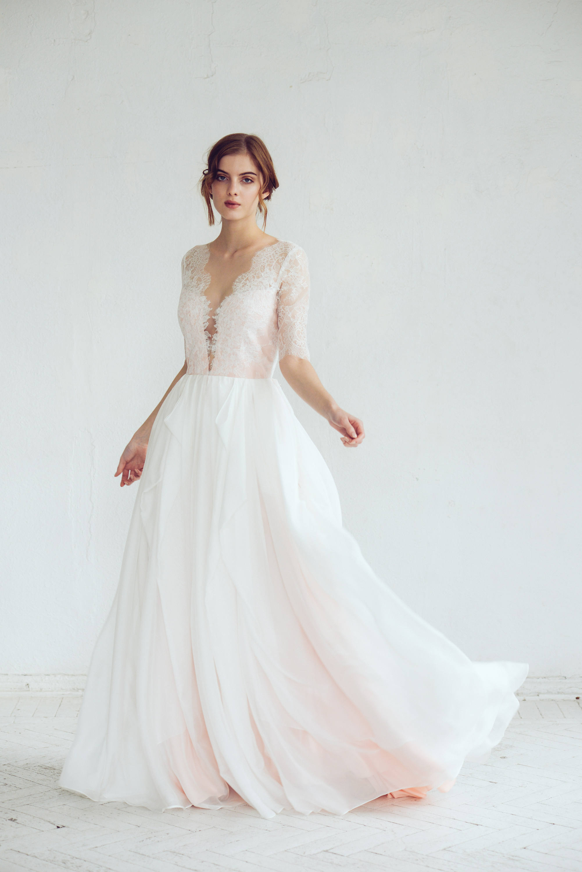 The Loveliest Lace Wedding Dresses - Chic Vintage Brides : Chic Vintage ...