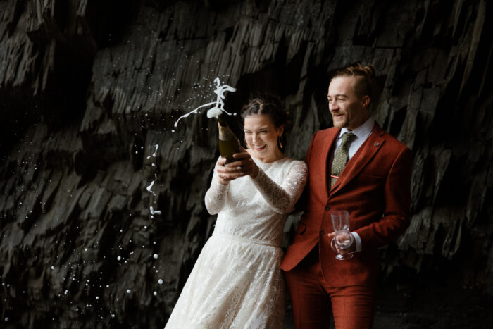 A Wild Icelandic Elopement: Nikky & Asher’s Three-Day Adventure of Love and Storms | Chic Vintage Bride