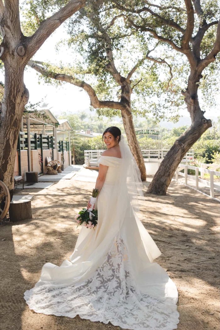 Heirloom Wedding Dress Made From Two Mothers' Gowns