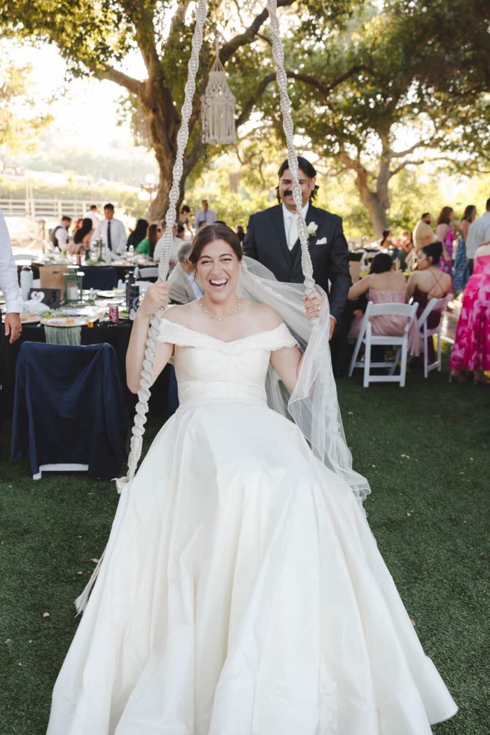 Heirloom Wedding Dress Made From Two Mothers' Gowns